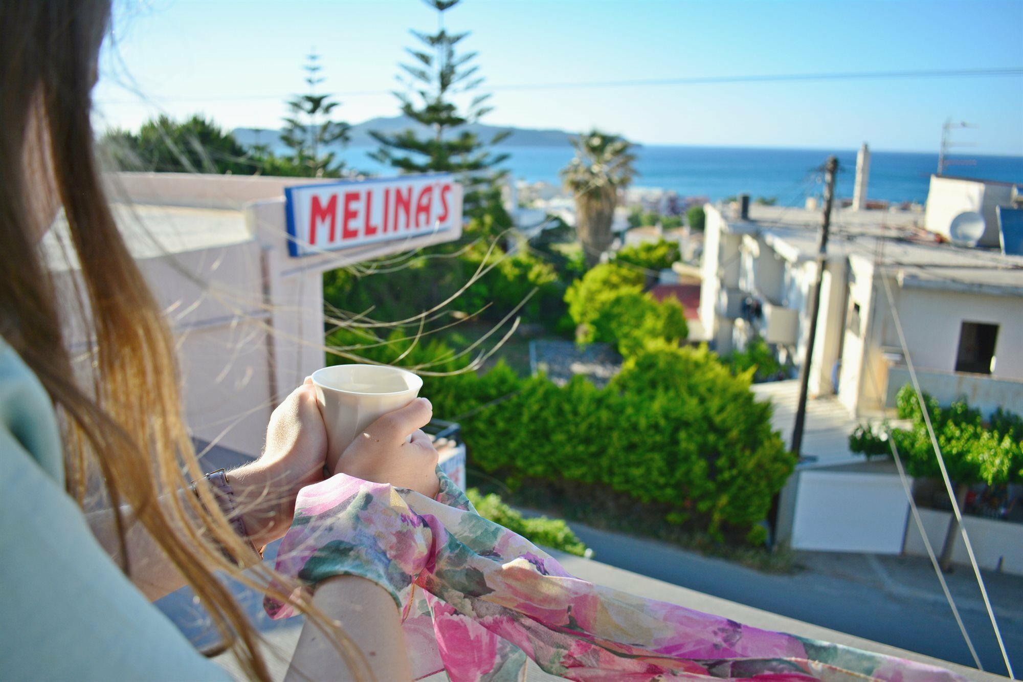 Melina'S House Aparthotel Stalos Exterior foto